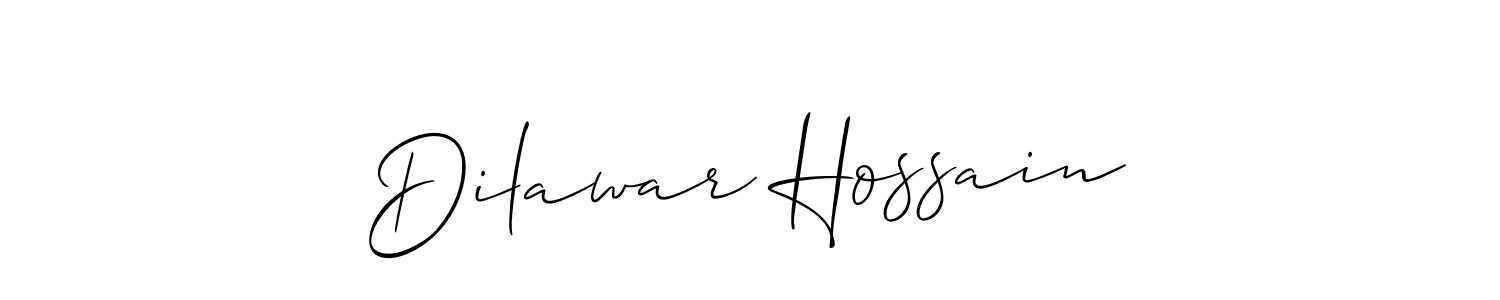 This is the best signature style for the Dilawar Hossain name. Also you like these signature font (Allison_Script). Mix name signature. Dilawar Hossain signature style 2 images and pictures png