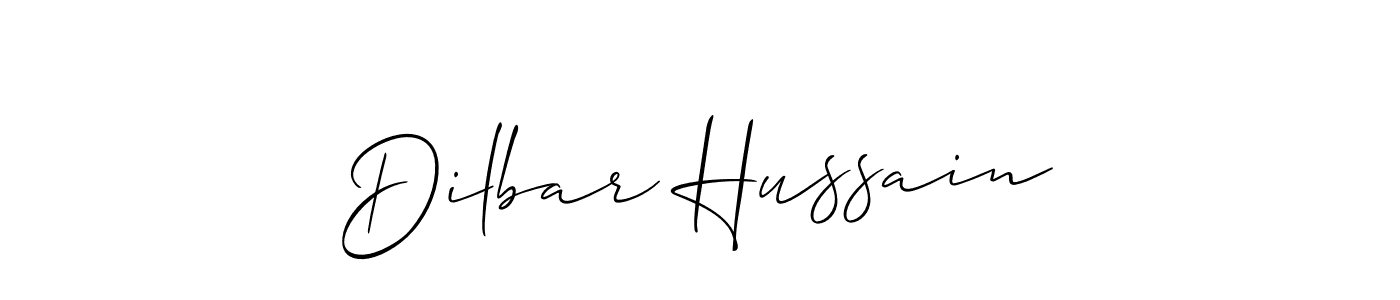It looks lik you need a new signature style for name Dilbar Hussain. Design unique handwritten (Allison_Script) signature with our free signature maker in just a few clicks. Dilbar Hussain signature style 2 images and pictures png