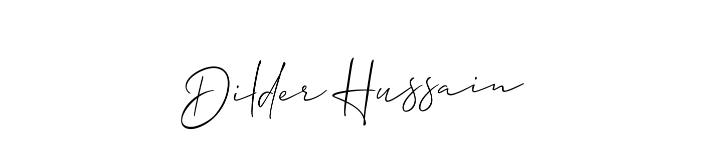 Once you've used our free online signature maker to create your best signature Allison_Script style, it's time to enjoy all of the benefits that Dilder Hussain name signing documents. Dilder Hussain signature style 2 images and pictures png