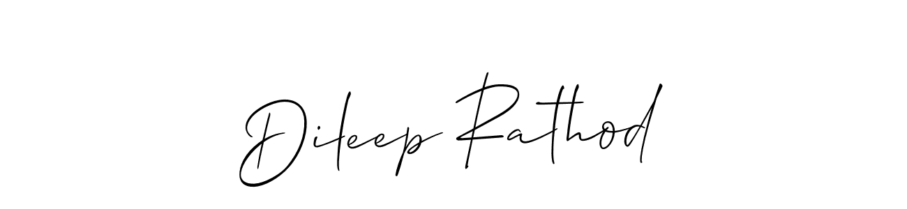 The best way (Allison_Script) to make a short signature is to pick only two or three words in your name. The name Dileep Rathod include a total of six letters. For converting this name. Dileep Rathod signature style 2 images and pictures png