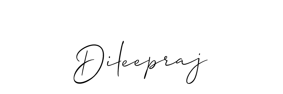 Dileepraj stylish signature style. Best Handwritten Sign (Allison_Script) for my name. Handwritten Signature Collection Ideas for my name Dileepraj. Dileepraj signature style 2 images and pictures png