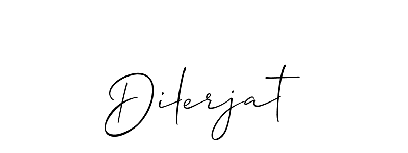 It looks lik you need a new signature style for name Dilerjat. Design unique handwritten (Allison_Script) signature with our free signature maker in just a few clicks. Dilerjat signature style 2 images and pictures png