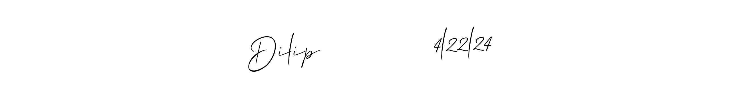 You should practise on your own different ways (Allison_Script) to write your name (Dilip              4l22l24) in signature. don't let someone else do it for you. Dilip              4l22l24 signature style 2 images and pictures png