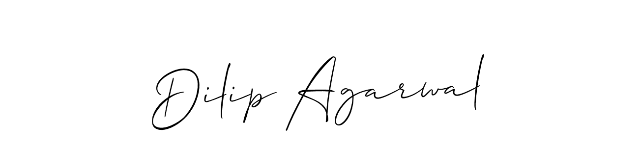 if you are searching for the best signature style for your name Dilip Agarwal. so please give up your signature search. here we have designed multiple signature styles  using Allison_Script. Dilip Agarwal signature style 2 images and pictures png