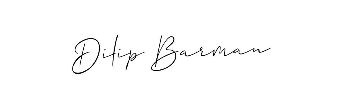 Make a short Dilip Barman signature style. Manage your documents anywhere anytime using Allison_Script. Create and add eSignatures, submit forms, share and send files easily. Dilip Barman signature style 2 images and pictures png