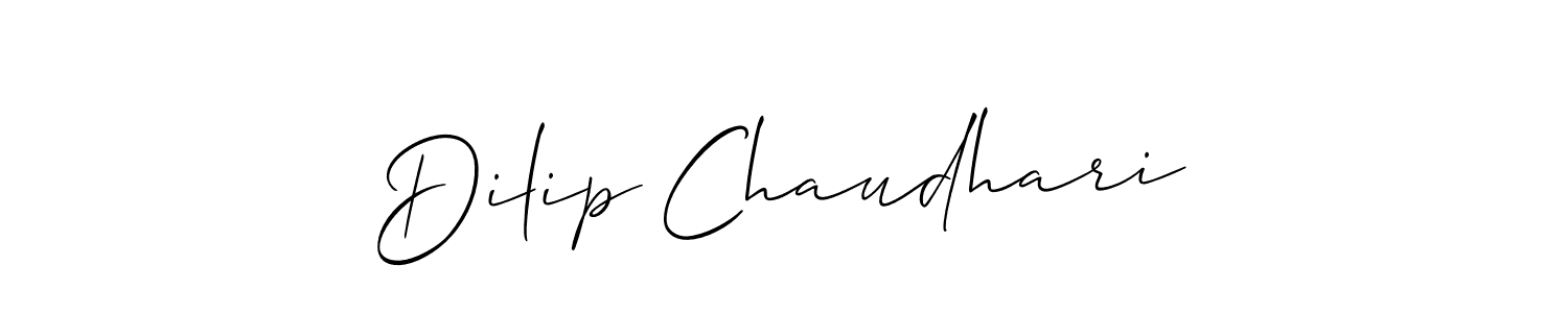 Similarly Allison_Script is the best handwritten signature design. Signature creator online .You can use it as an online autograph creator for name Dilip Chaudhari. Dilip Chaudhari signature style 2 images and pictures png