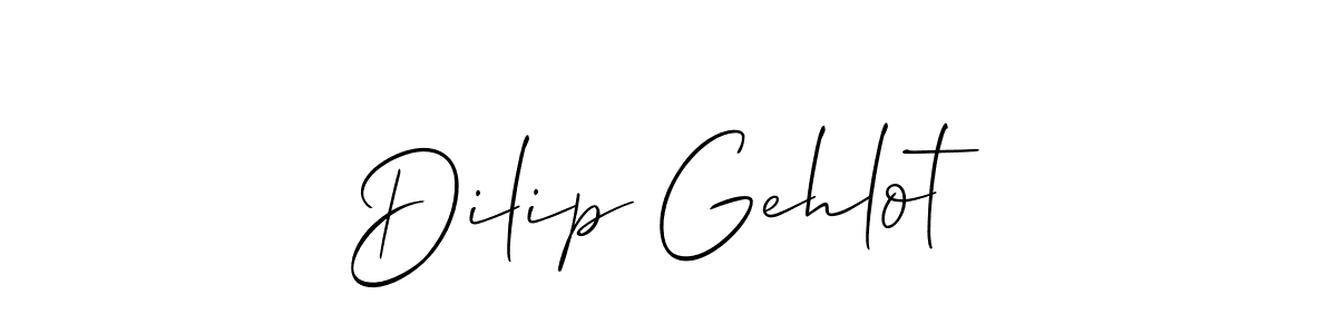 How to Draw Dilip Gehlot signature style? Allison_Script is a latest design signature styles for name Dilip Gehlot. Dilip Gehlot signature style 2 images and pictures png