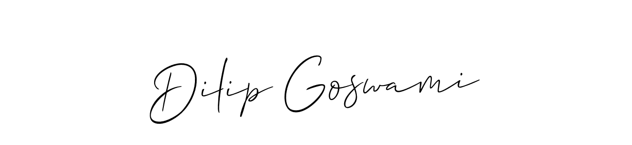 Make a beautiful signature design for name Dilip Goswami. Use this online signature maker to create a handwritten signature for free. Dilip Goswami signature style 2 images and pictures png