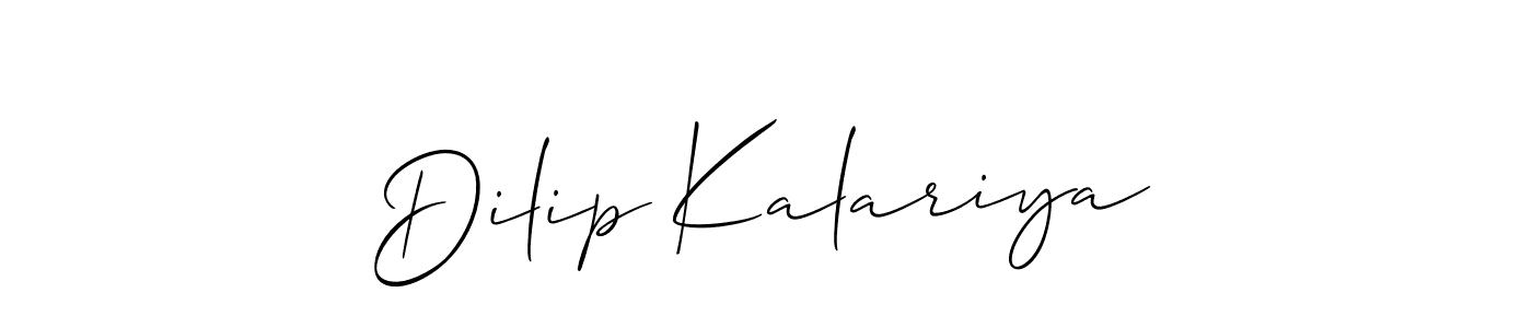 Once you've used our free online signature maker to create your best signature Allison_Script style, it's time to enjoy all of the benefits that Dilip Kalariya name signing documents. Dilip Kalariya signature style 2 images and pictures png