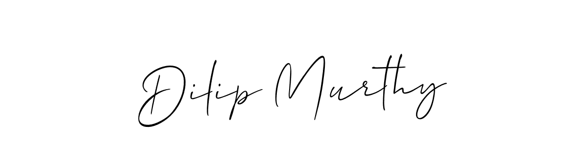 Best and Professional Signature Style for Dilip Murthy. Allison_Script Best Signature Style Collection. Dilip Murthy signature style 2 images and pictures png