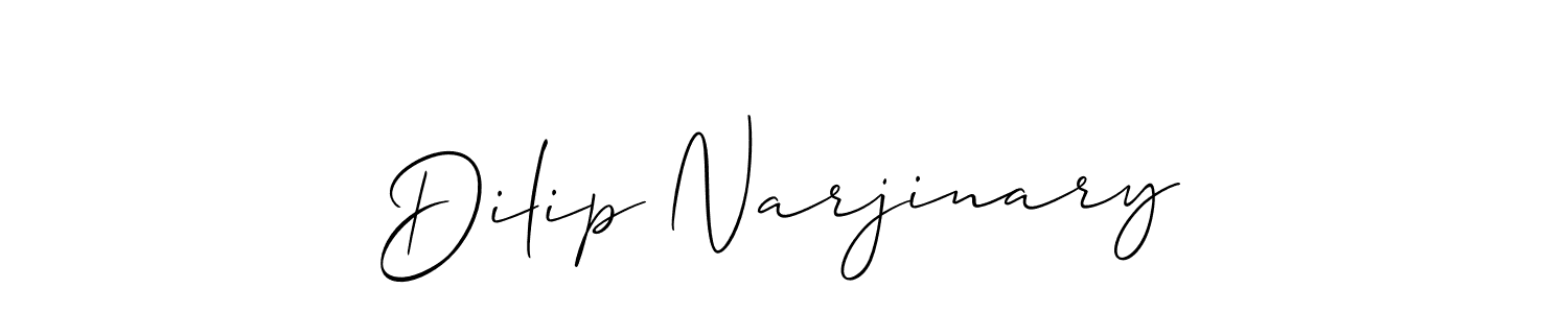 Here are the top 10 professional signature styles for the name Dilip Narjinary. These are the best autograph styles you can use for your name. Dilip Narjinary signature style 2 images and pictures png