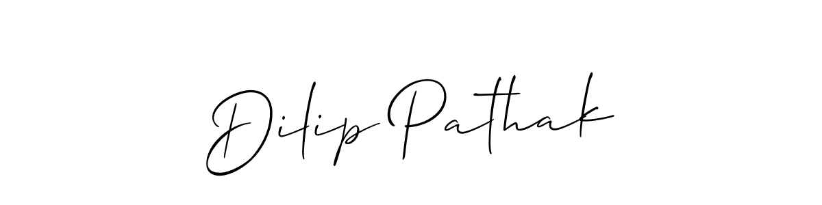 Best and Professional Signature Style for Dilip Pathak. Allison_Script Best Signature Style Collection. Dilip Pathak signature style 2 images and pictures png