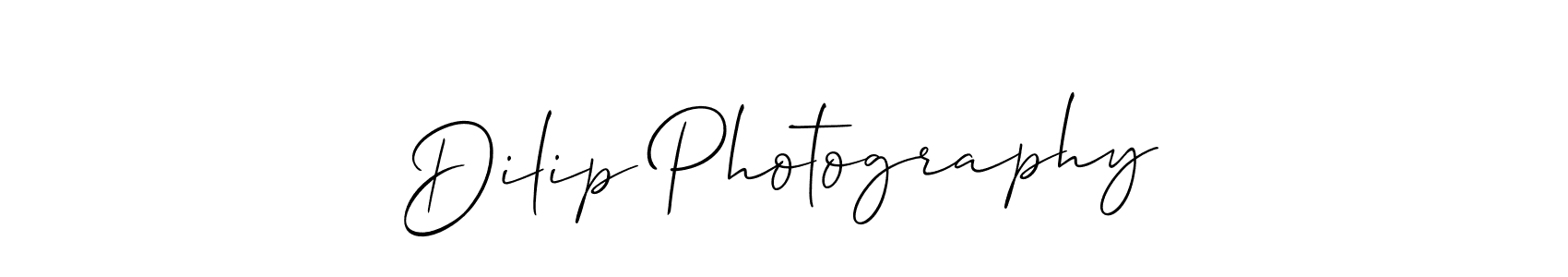 Make a beautiful signature design for name Dilip Photography. Use this online signature maker to create a handwritten signature for free. Dilip Photography signature style 2 images and pictures png