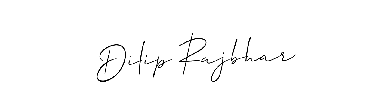 Similarly Allison_Script is the best handwritten signature design. Signature creator online .You can use it as an online autograph creator for name Dilip Rajbhar. Dilip Rajbhar signature style 2 images and pictures png