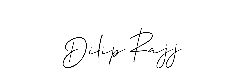 How to make Dilip Rajj signature? Allison_Script is a professional autograph style. Create handwritten signature for Dilip Rajj name. Dilip Rajj signature style 2 images and pictures png