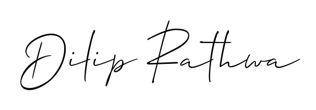 Master the art of signing with Dilip Rathwa written in fluent Allison_Script script. A great template to practice and refine your handwriting. Dilip Rathwa signature style 2 images and pictures png