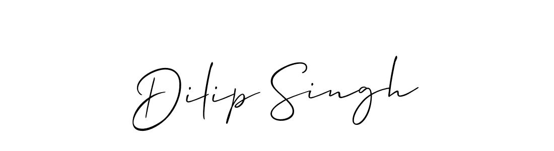 Also You can easily find your signature by using the search form. We will create Dilip Singh name handwritten signature images for you free of cost using Allison_Script sign style. Dilip Singh signature style 2 images and pictures png