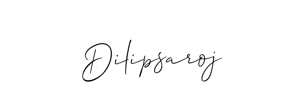 Make a beautiful signature design for name Dilipsaroj. Use this online signature maker to create a handwritten signature for free. Dilipsaroj signature style 2 images and pictures png