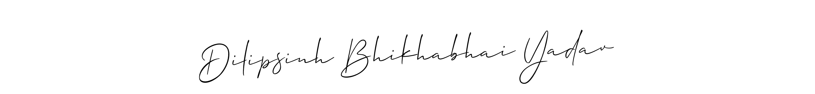 Check out images of Autograph of Dilipsinh Bhikhabhai Yadav name. Actor Dilipsinh Bhikhabhai Yadav Signature Style. Allison_Script is a professional sign style online. Dilipsinh Bhikhabhai Yadav signature style 2 images and pictures png