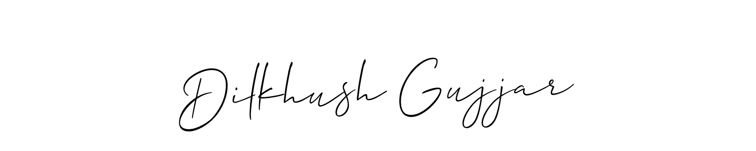 See photos of Dilkhush Gujjar official signature by Spectra . Check more albums & portfolios. Read reviews & check more about Allison_Script font. Dilkhush Gujjar signature style 2 images and pictures png