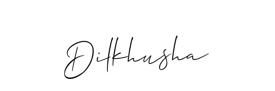 Make a short Dilkhusha signature style. Manage your documents anywhere anytime using Allison_Script. Create and add eSignatures, submit forms, share and send files easily. Dilkhusha signature style 2 images and pictures png