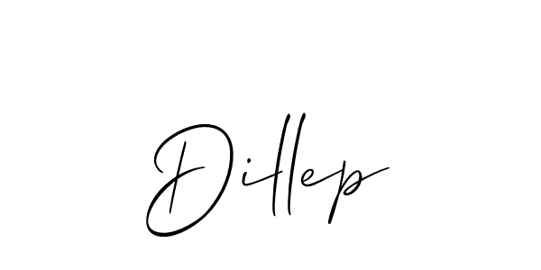 How to Draw Dillep signature style? Allison_Script is a latest design signature styles for name Dillep. Dillep signature style 2 images and pictures png