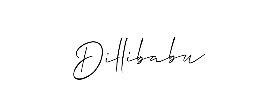 Make a beautiful signature design for name Dillibabu. Use this online signature maker to create a handwritten signature for free. Dillibabu signature style 2 images and pictures png