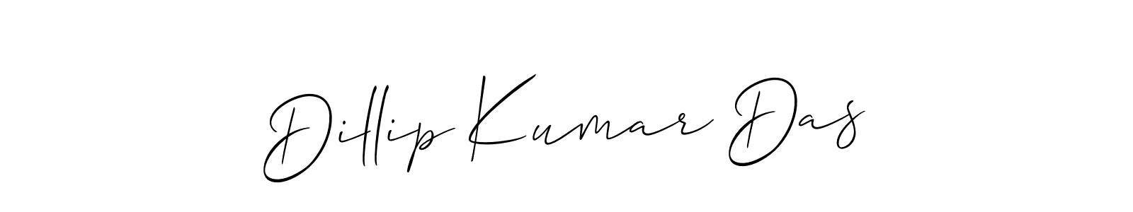 Use a signature maker to create a handwritten signature online. With this signature software, you can design (Allison_Script) your own signature for name Dillip Kumar Das. Dillip Kumar Das signature style 2 images and pictures png