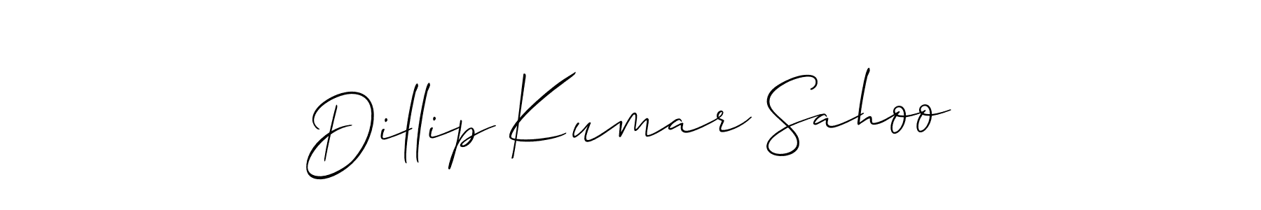 It looks lik you need a new signature style for name Dillip Kumar Sahoo. Design unique handwritten (Allison_Script) signature with our free signature maker in just a few clicks. Dillip Kumar Sahoo signature style 2 images and pictures png