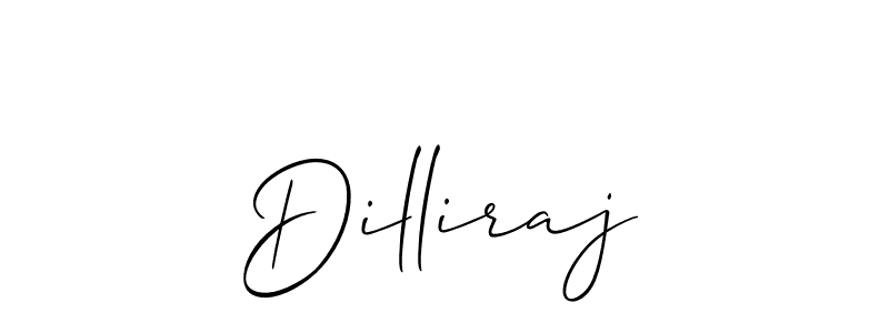 Also we have Dilliraj name is the best signature style. Create professional handwritten signature collection using Allison_Script autograph style. Dilliraj signature style 2 images and pictures png