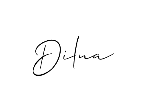 Check out images of Autograph of Dilna name. Actor Dilna Signature Style. Allison_Script is a professional sign style online. Dilna signature style 2 images and pictures png