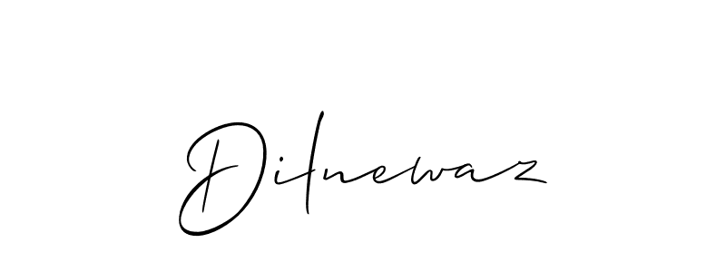 Allison_Script is a professional signature style that is perfect for those who want to add a touch of class to their signature. It is also a great choice for those who want to make their signature more unique. Get Dilnewaz name to fancy signature for free. Dilnewaz signature style 2 images and pictures png