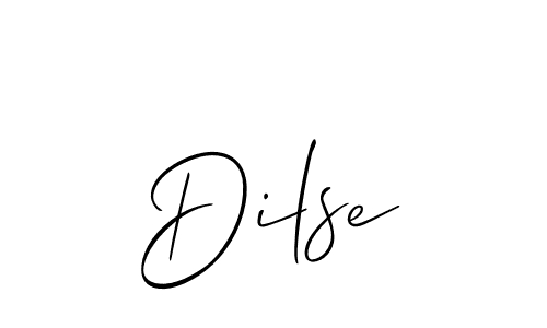 Also we have Dilse name is the best signature style. Create professional handwritten signature collection using Allison_Script autograph style. Dilse signature style 2 images and pictures png