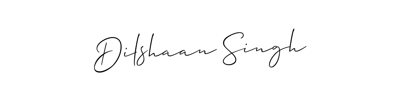 You should practise on your own different ways (Allison_Script) to write your name (Dilshaan Singh) in signature. don't let someone else do it for you. Dilshaan Singh signature style 2 images and pictures png