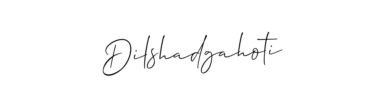 Once you've used our free online signature maker to create your best signature Allison_Script style, it's time to enjoy all of the benefits that Dilshadgahoti name signing documents. Dilshadgahoti signature style 2 images and pictures png