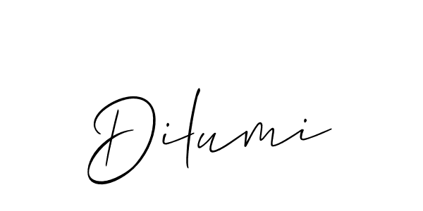 Best and Professional Signature Style for Dilumi. Allison_Script Best Signature Style Collection. Dilumi signature style 2 images and pictures png