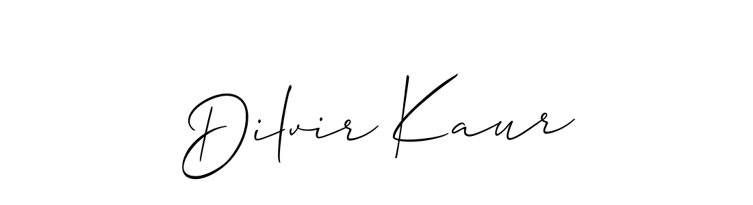 How to Draw Dilvir Kaur signature style? Allison_Script is a latest design signature styles for name Dilvir Kaur. Dilvir Kaur signature style 2 images and pictures png