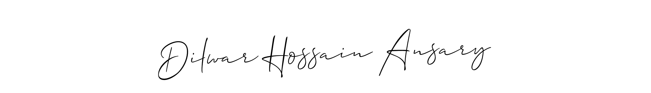 Make a beautiful signature design for name Dilwar Hossain Ansary. Use this online signature maker to create a handwritten signature for free. Dilwar Hossain Ansary signature style 2 images and pictures png