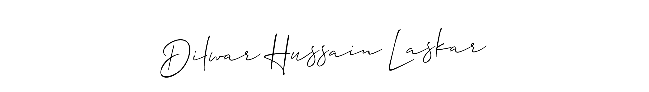 You can use this online signature creator to create a handwritten signature for the name Dilwar Hussain Laskar. This is the best online autograph maker. Dilwar Hussain Laskar signature style 2 images and pictures png