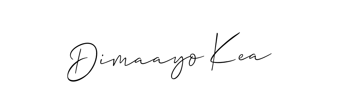 How to Draw Dimaayo Kea signature style? Allison_Script is a latest design signature styles for name Dimaayo Kea. Dimaayo Kea signature style 2 images and pictures png