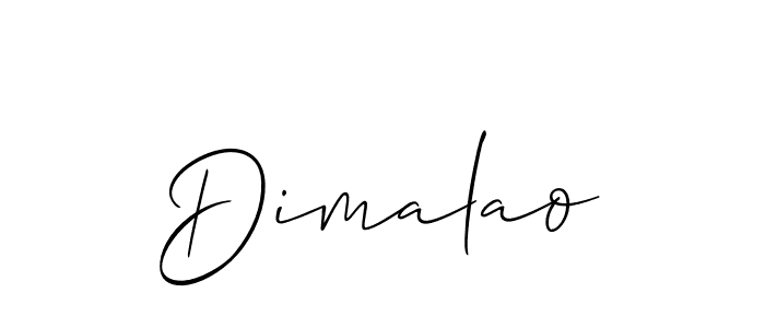 Best and Professional Signature Style for Dimalao. Allison_Script Best Signature Style Collection. Dimalao signature style 2 images and pictures png