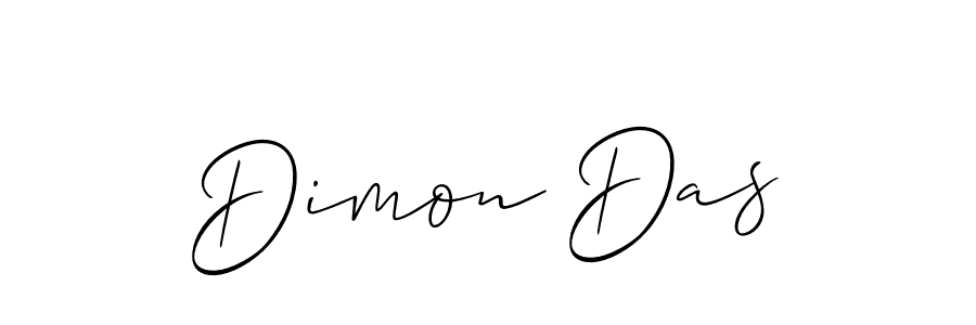 Once you've used our free online signature maker to create your best signature Allison_Script style, it's time to enjoy all of the benefits that Dimon Das name signing documents. Dimon Das signature style 2 images and pictures png