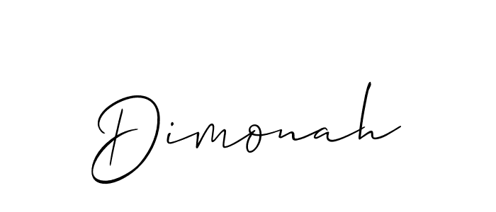 Make a short Dimonah signature style. Manage your documents anywhere anytime using Allison_Script. Create and add eSignatures, submit forms, share and send files easily. Dimonah signature style 2 images and pictures png