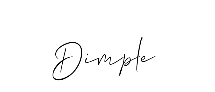 Once you've used our free online signature maker to create your best signature Allison_Script style, it's time to enjoy all of the benefits that Dimple  name signing documents. Dimple  signature style 2 images and pictures png