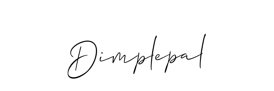Also You can easily find your signature by using the search form. We will create Dimplepal name handwritten signature images for you free of cost using Allison_Script sign style. Dimplepal signature style 2 images and pictures png