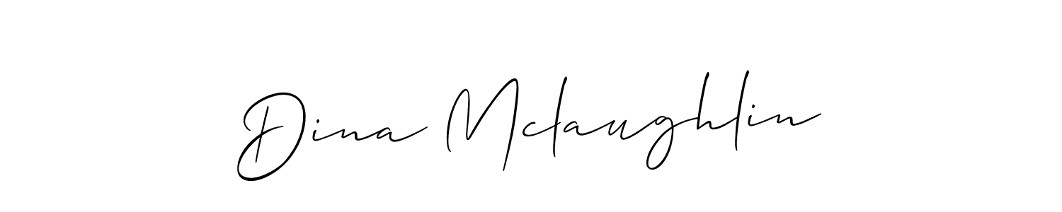 See photos of Dina Mclaughlin official signature by Spectra . Check more albums & portfolios. Read reviews & check more about Allison_Script font. Dina Mclaughlin signature style 2 images and pictures png