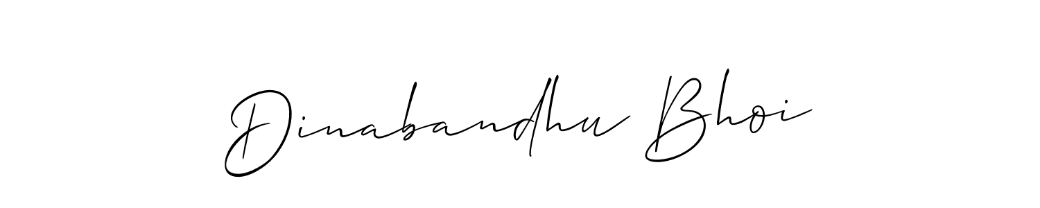 This is the best signature style for the Dinabandhu Bhoi name. Also you like these signature font (Allison_Script). Mix name signature. Dinabandhu Bhoi signature style 2 images and pictures png