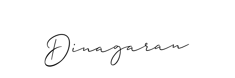 Design your own signature with our free online signature maker. With this signature software, you can create a handwritten (Allison_Script) signature for name Dinagaran. Dinagaran signature style 2 images and pictures png