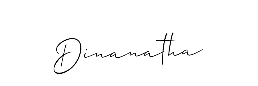 It looks lik you need a new signature style for name Dinanatha. Design unique handwritten (Allison_Script) signature with our free signature maker in just a few clicks. Dinanatha signature style 2 images and pictures png