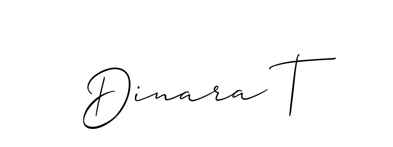 Make a beautiful signature design for name Dinara T. Use this online signature maker to create a handwritten signature for free. Dinara T signature style 2 images and pictures png